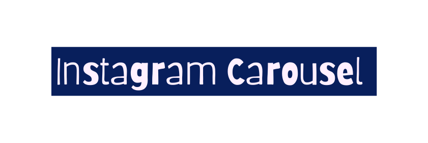 Instagram Carousel